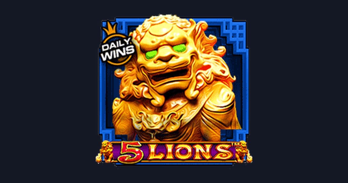 5 Lions, Slot Anti Boncos dengan Peluang Menang Harian Maksimal